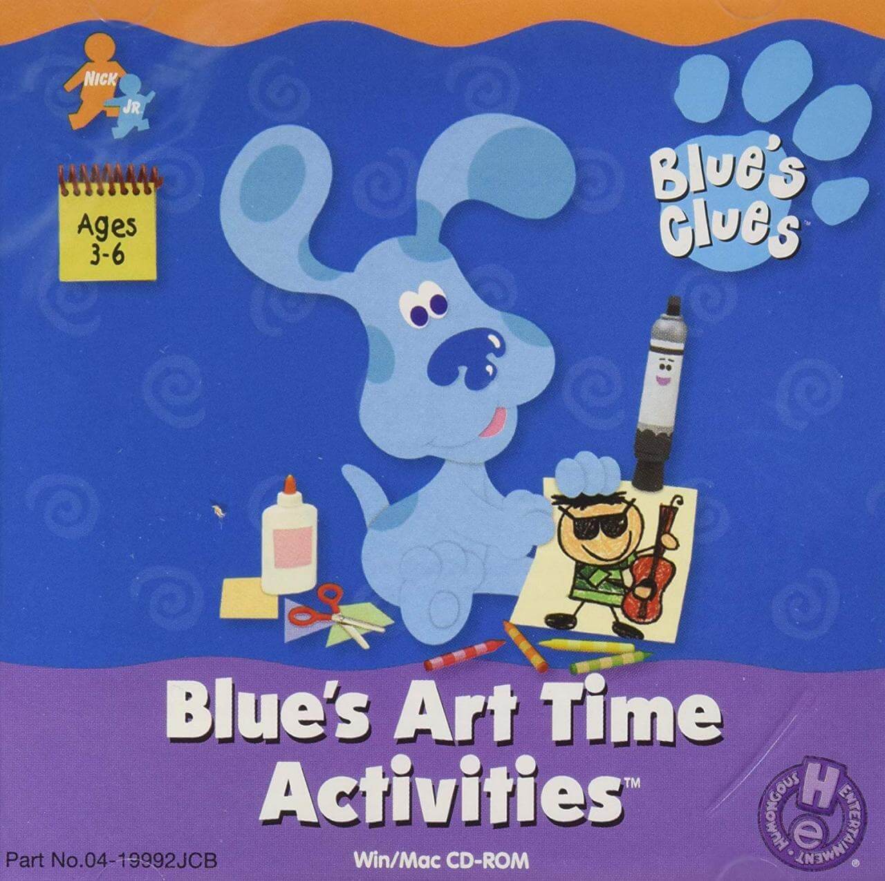 Blue’s Clues: Blue’s Art Time Activities