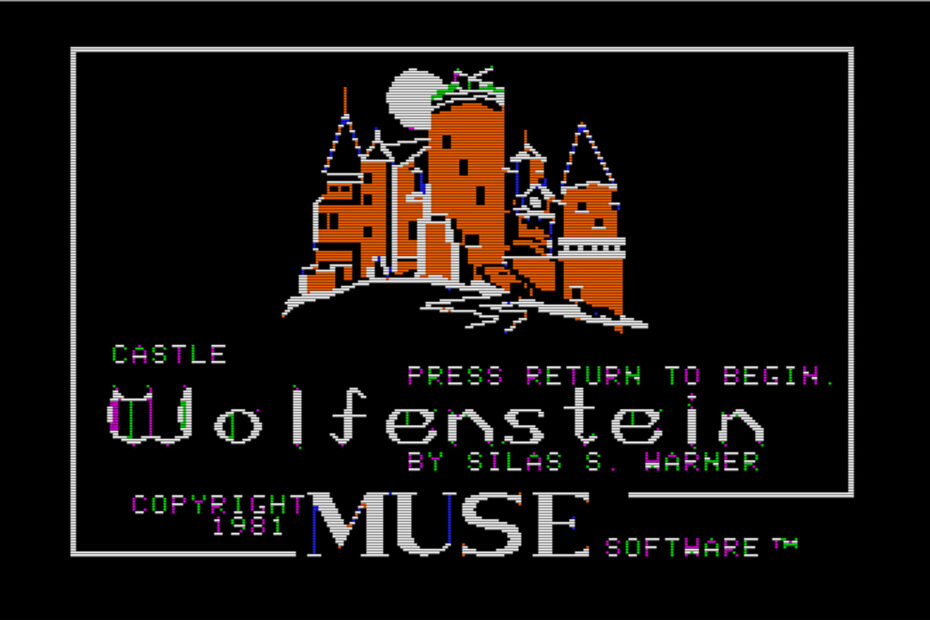 Download Castle Wolfenstein (DOS 1981)